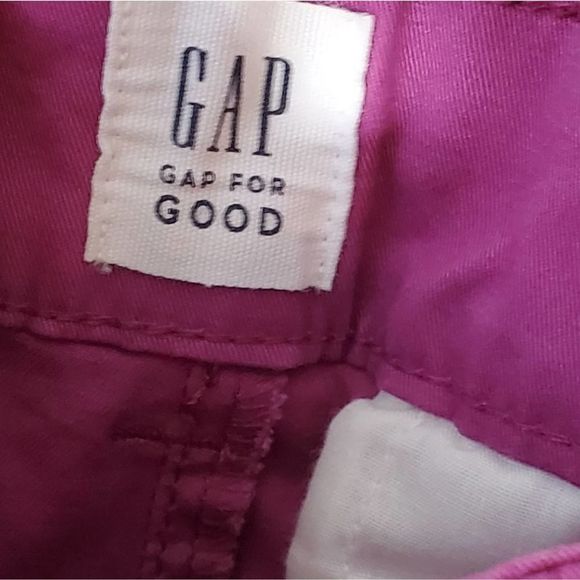 GAP Purple Cropped Utility Pants with Side Stripe Detail‎ Casual Everyday size 6 - Picture 6 of 9
